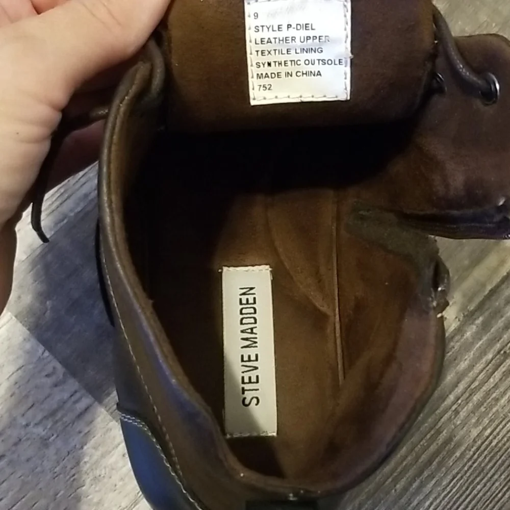 Steve Madden Men's Chukka Boots  P-Diel Style